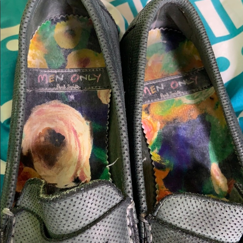 Paul Smith green penny loafers men only LADIES 37 - Picture 3 of 6